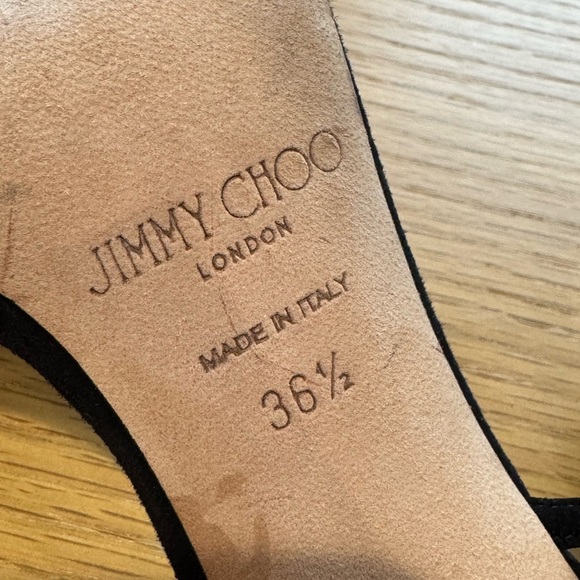 Jimmy Choo Women's Thyra 100 High-Heel Sandals - Picture 10 of 11